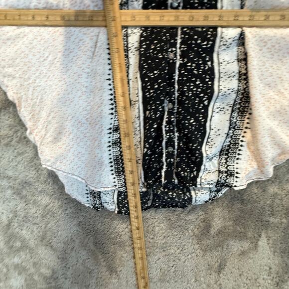 Free People Days Of Romance Top Blouse Boho Peasant Dolman Sleeve M Medium - Picture 12 of 12